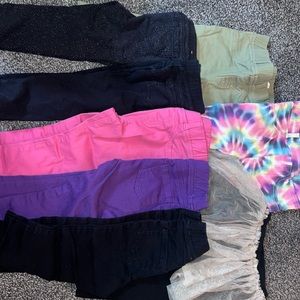 Size 24 months girls pants.. 8 pairs.. great condition